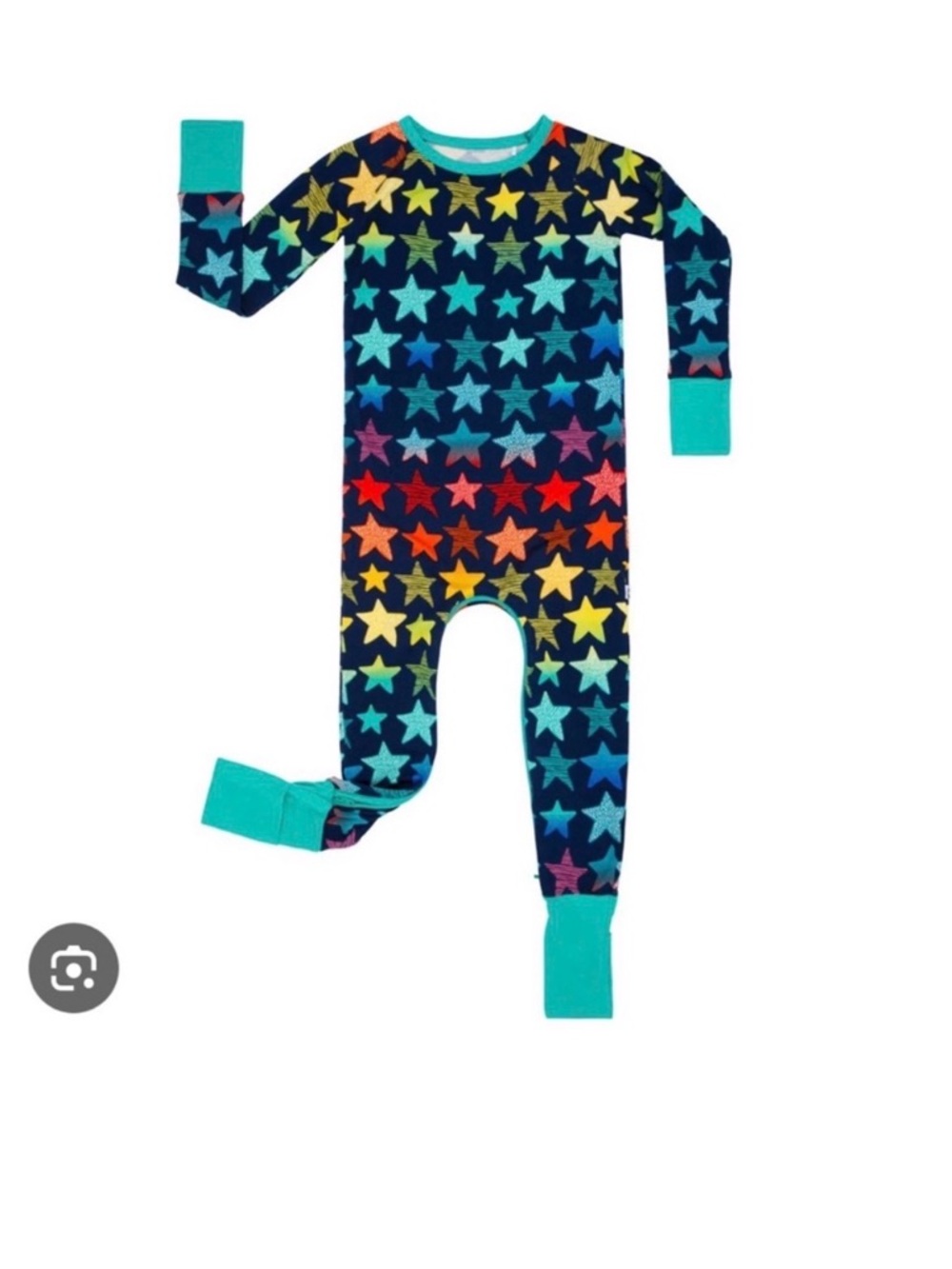 Little Sleepies Shades of Star Kids Crescent Zippy 6-12 months